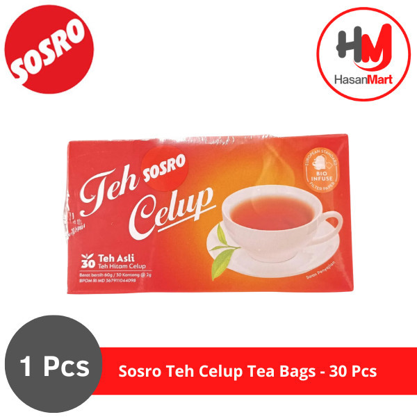 

Sosro Teh Celup Tea Bags - 30 Pcs