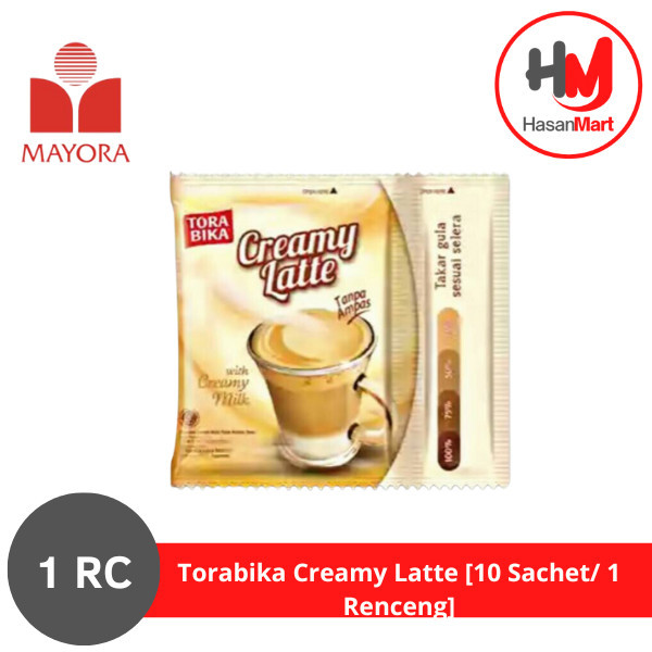 

Torabika Creamy Latte [10 Sachet/ 1 Renceng]