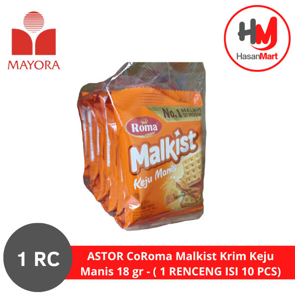 

Roma Malkist Krim Keju Manis 18 gr - ( 1 RENCENG ISI 10 PCS)