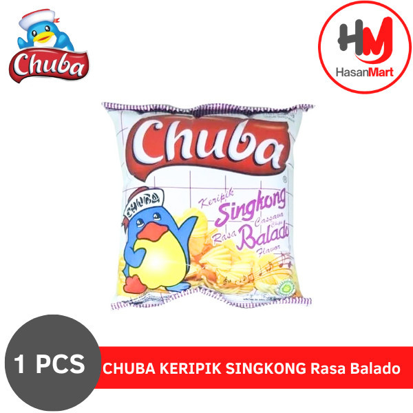 

CHUBA KERIPIK SINGKONG Rasa Balado [1 PCS]