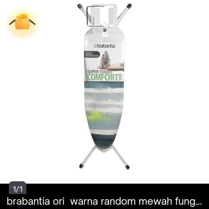 BRABANTIA  PREMIUM SERIES  BRABANTIA ORI MEJA SETRIKA LIPAT 2807T