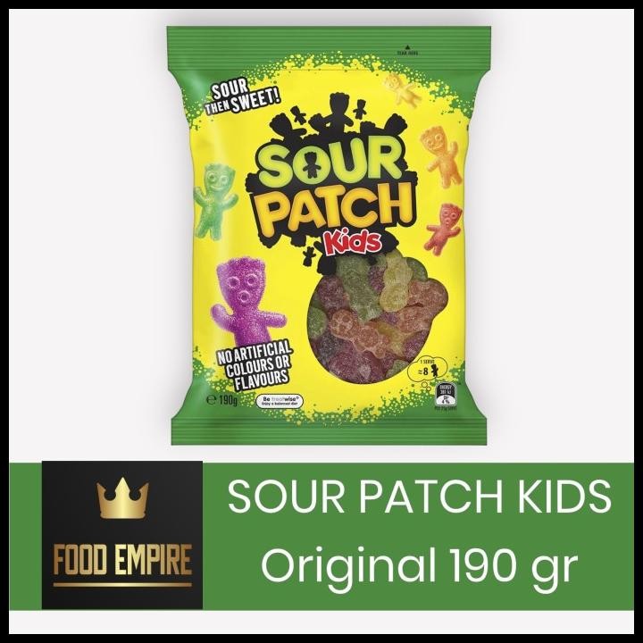 

Sour Patch Kids 190 Gram | Sour Then Sweet Chewy Candy