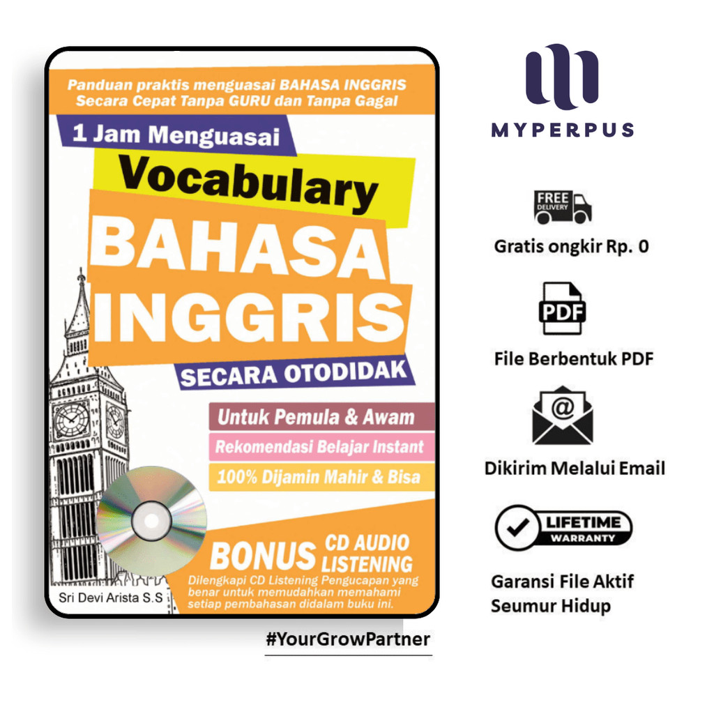 

166. 1 JAM MENGUASAI VOCABULARY BAHASA INGGRIS SECARA OTODIDAK (MP)