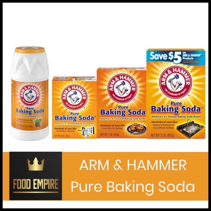 

Arm And Hammer Pure Baking Soda | Food Grade | Product Of Usa