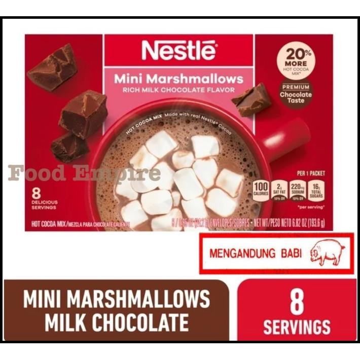 

Nestle Mini Marshmallows Rich Milk Chocolate 4.27 Oz | Hot Cocoa Mix