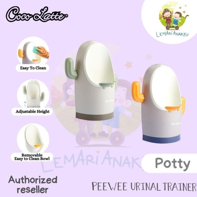 TOILET SEAT ANAK Cocolatte PeeWee (Training Urinal Urinoir) / Tempat Pipis Anak