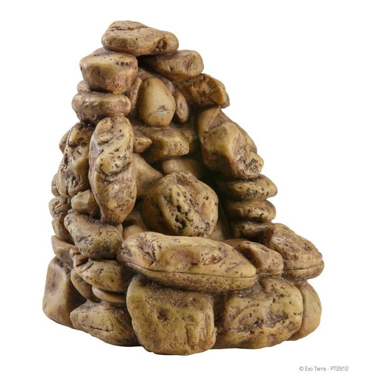 Exoterra Waterfall Dekorasi Air Terjun Kandang Reptil Kadal Kodok Ular RMBT