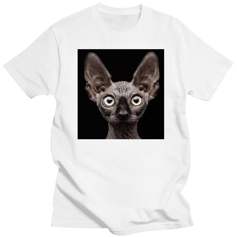 Sphinx Kucing Berbulu Kitten Meow Keren T Rompi 1028 Baru Kaos Baru