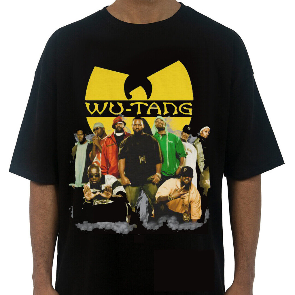 Kaos Vintage Rap Klasik Klan Wutang Tahun 90-an