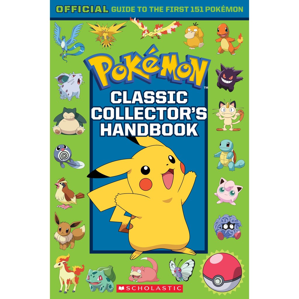 

Pokemon Classic Collector's Handbook - Official Guide to the First 151 Pokemon ( D )