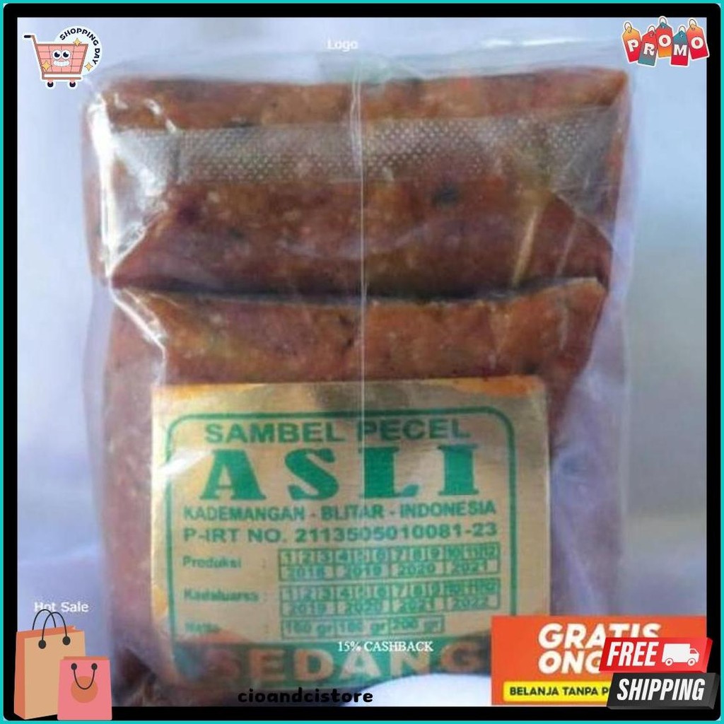 

Sambel Pecel Asli Blitar 840 Gram (Lagi Rame)