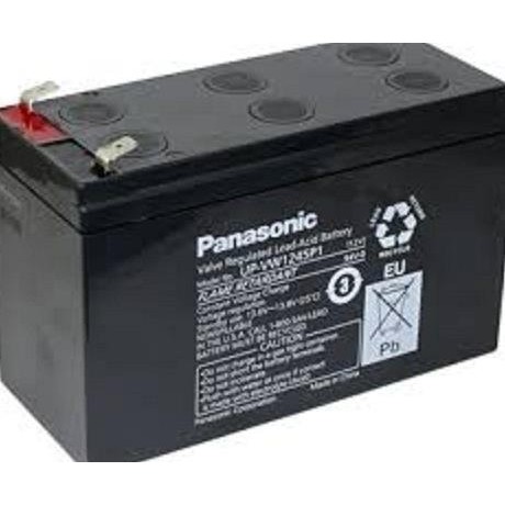 Battery Panasonic 12V9AH, Aki 12V9Ah merk Panasonic, Baterai ups