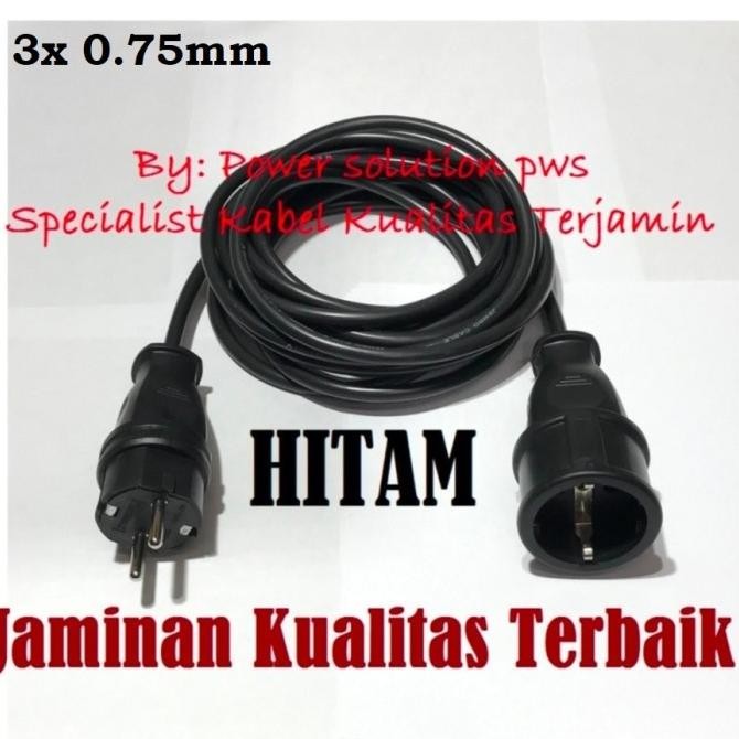 Kabel Listrik Tambahan ( Extension ) 18 Meter Kabel Rol colokan kabel