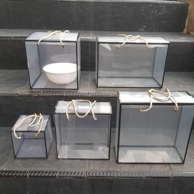 

PROMO 5pcs Gift Box Mika/Kotak Mika Polos Dengan List fx-76