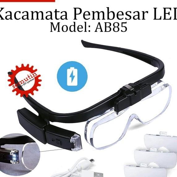

Kacamata Pembesar Led Ab85 / Kaca Mata Servis / Lampu Reparasi