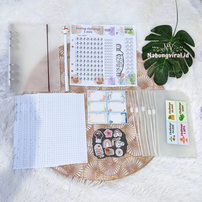 

Amberela Paket Binder A6 Sinking Fund / Cover Mika