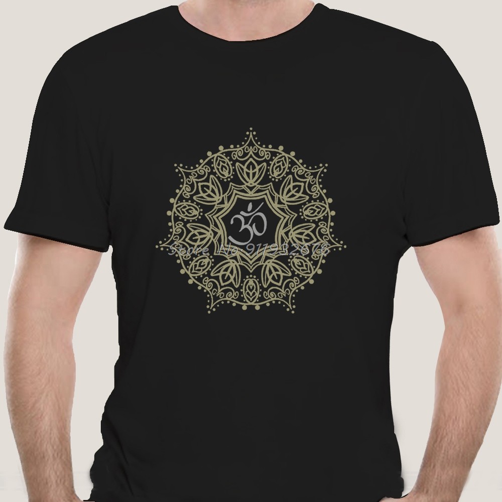 Mandala Om Simbol Buddhisme Buddha Yogi Yoga T Tshirt Kemeja