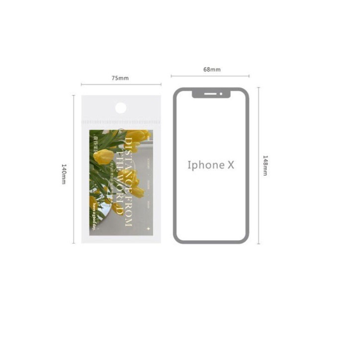 

Amberela - Sweetjohn Kertas Binder Motif Pemandangan 8 Model Untuk Stationery