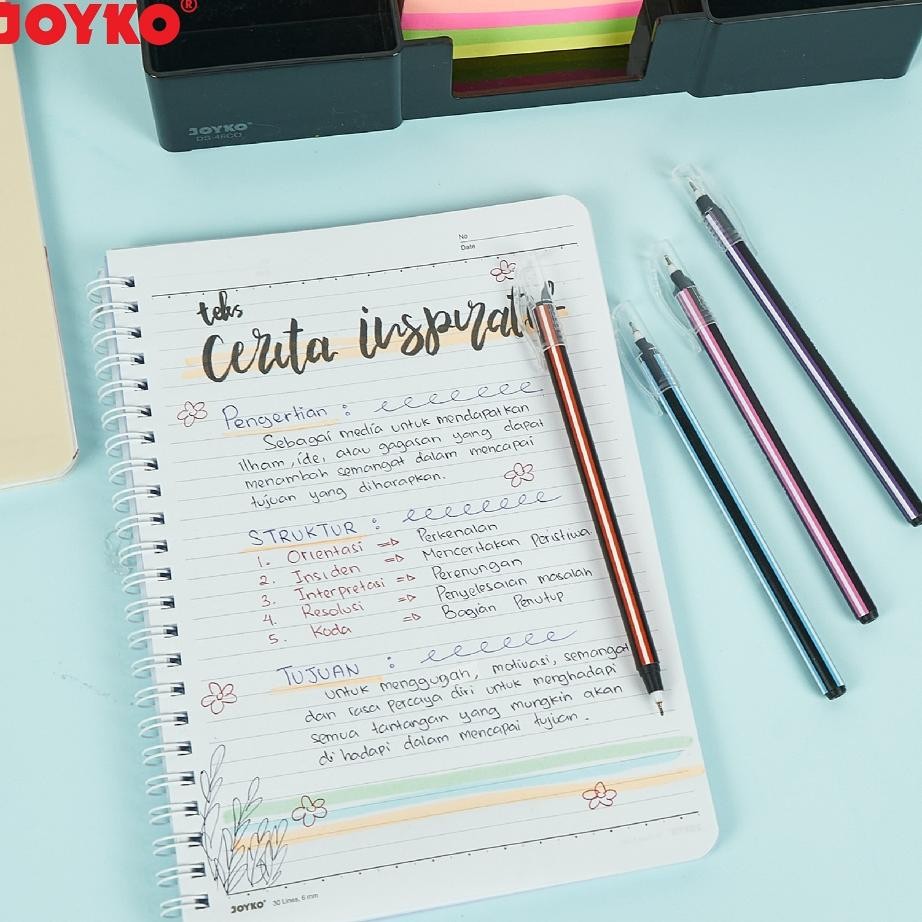 

JOYKO BALL PEN MAZE BLA BLUE RED PEN JOYKO HITAM BIRU MERAH 0.7 PEN LILIN BP-327 GROSS MURAH [144PCS]
