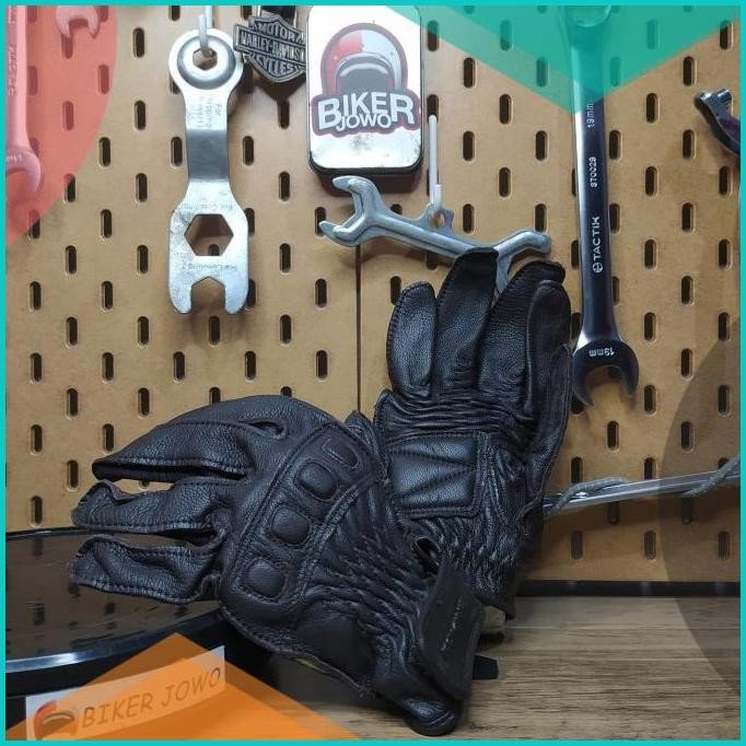 Komine GK-720 Gloves - Sarung Tangan Kulit Komine Original 140BZ4 ond