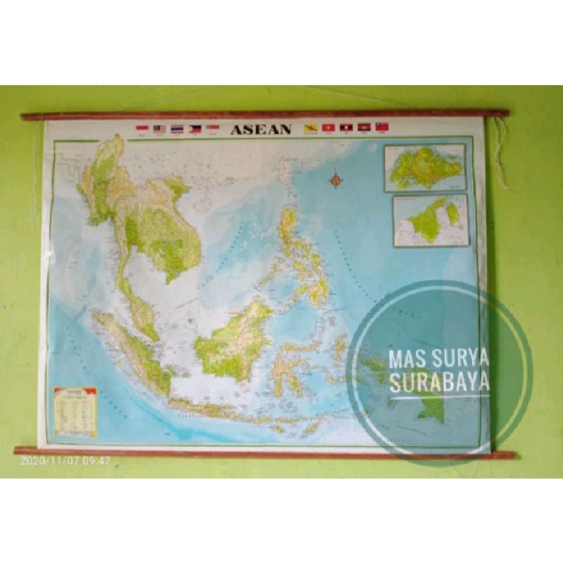 

Peta Asean Besar Bingkai