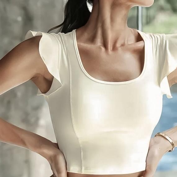 Moota Ailes Sport Bra Yoga Workout Gym Baju Olahraga Wanita -  043