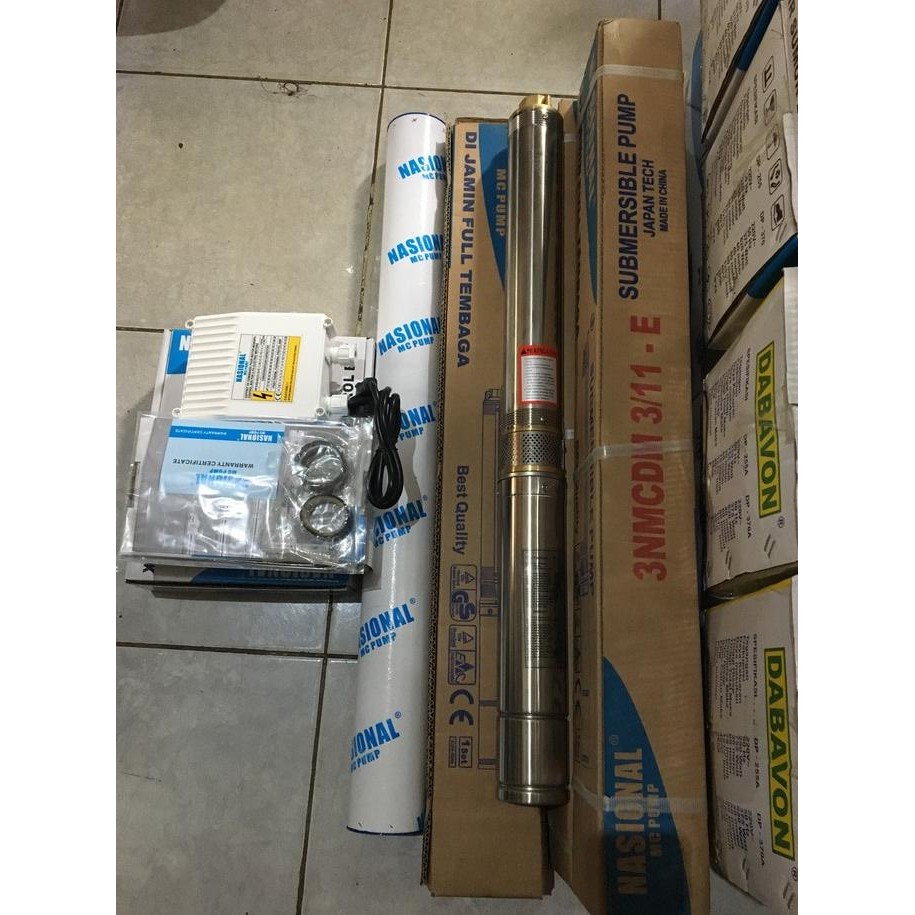 Ready Mesin Pompa Air Satelit 3Nasional Mcpump 1/2Hp