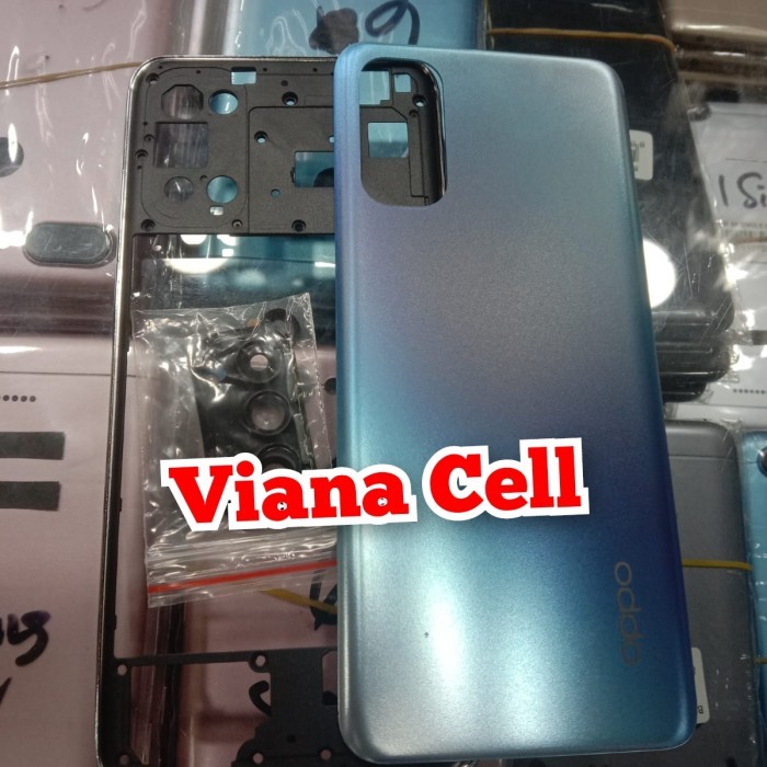 bazel backdoor oppo reno 4 4G kesing casing housing fullset reno 4 4G