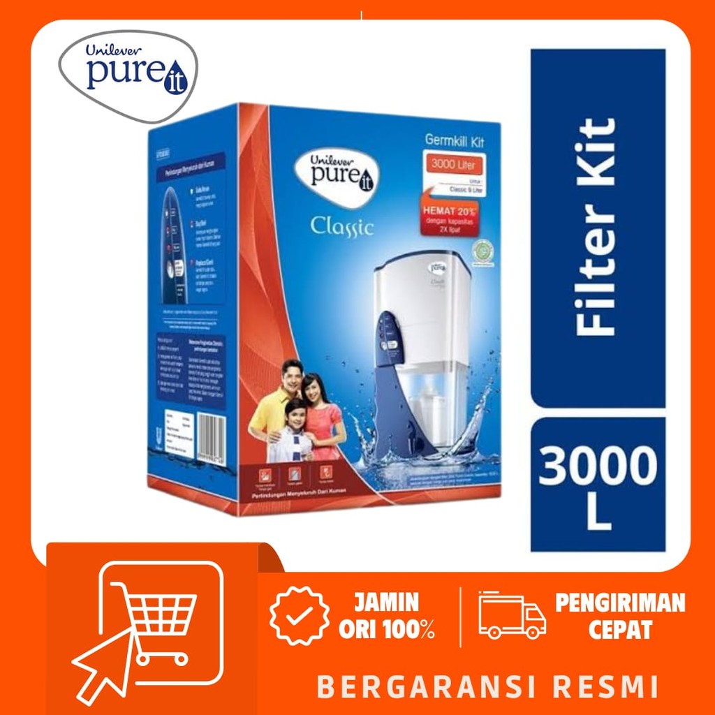 PUREIT Refill Germkill Kit 1500L / 3000L GKK Classic 9L
