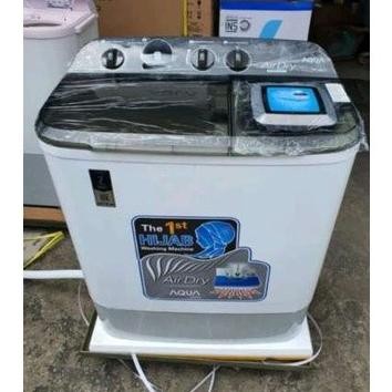MESIN CUCI AQUA QW-760XT 2 TABUNG 7Kg HIJAB SERIES