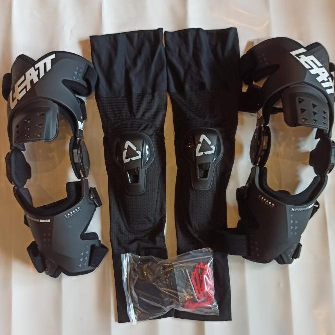 Knee Brace Leatt X-Frame Hybrid Black / New Leatt Knee Brace Mx Mtb  Sale