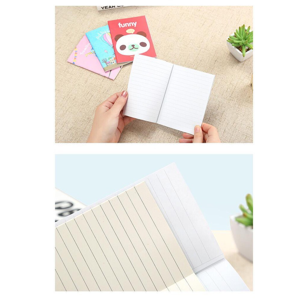 

BELIDEH Buku Tulis Mini Motif Kartun Note Book Mini Cartoon Mini Book Notepad Karakter Buku Tulis