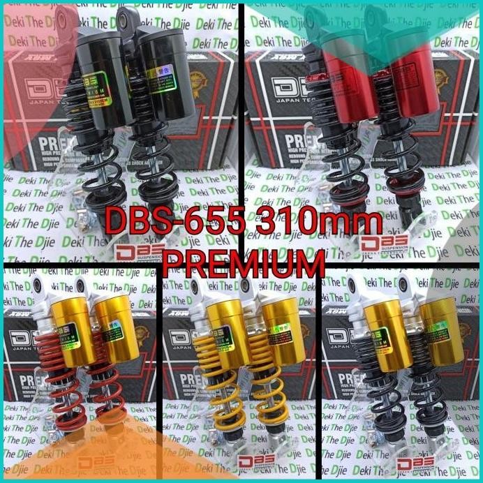 Shock Tabung Atas DBS PREMIUM 655 Klik Fungsi AEROX 155 NMAX 2020 202