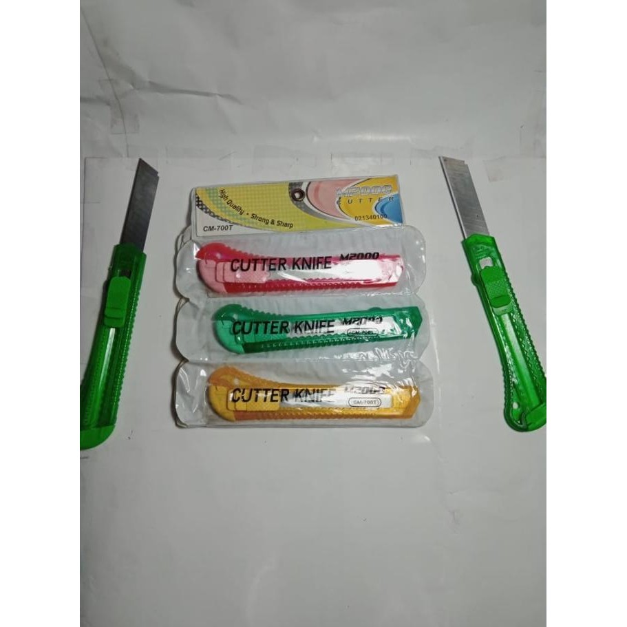 

Update (12) Pisau cutter/ kater knife besar murah plastik renceng/ hanger ekosss Berkualitas