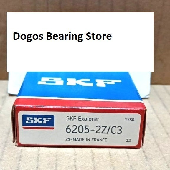 BEARING 6205 2Z C3 / ZZ C3 SKF
