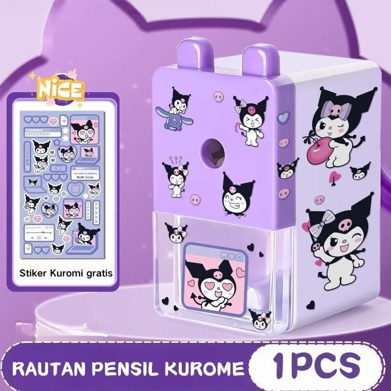 

hj-45 CODKuromi Mewah Alat Tulis Set/Perlengkapan Sekolah Set Alat Tulis/DIY Diary Book Stickers Kotak Hadiah Ulang Tahun Journal Set/Sanrio 9 IN 1 Gift box Alat Tulis Set Terlaris