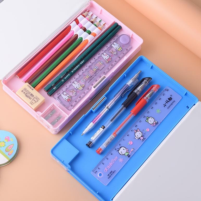 

It34 Tempat Pensil Multifungsi Pola Kartun Kotak Pensil Serbaguna Tempat Dengan Rautan Koton Strawberry Pattern ST-024 Murah