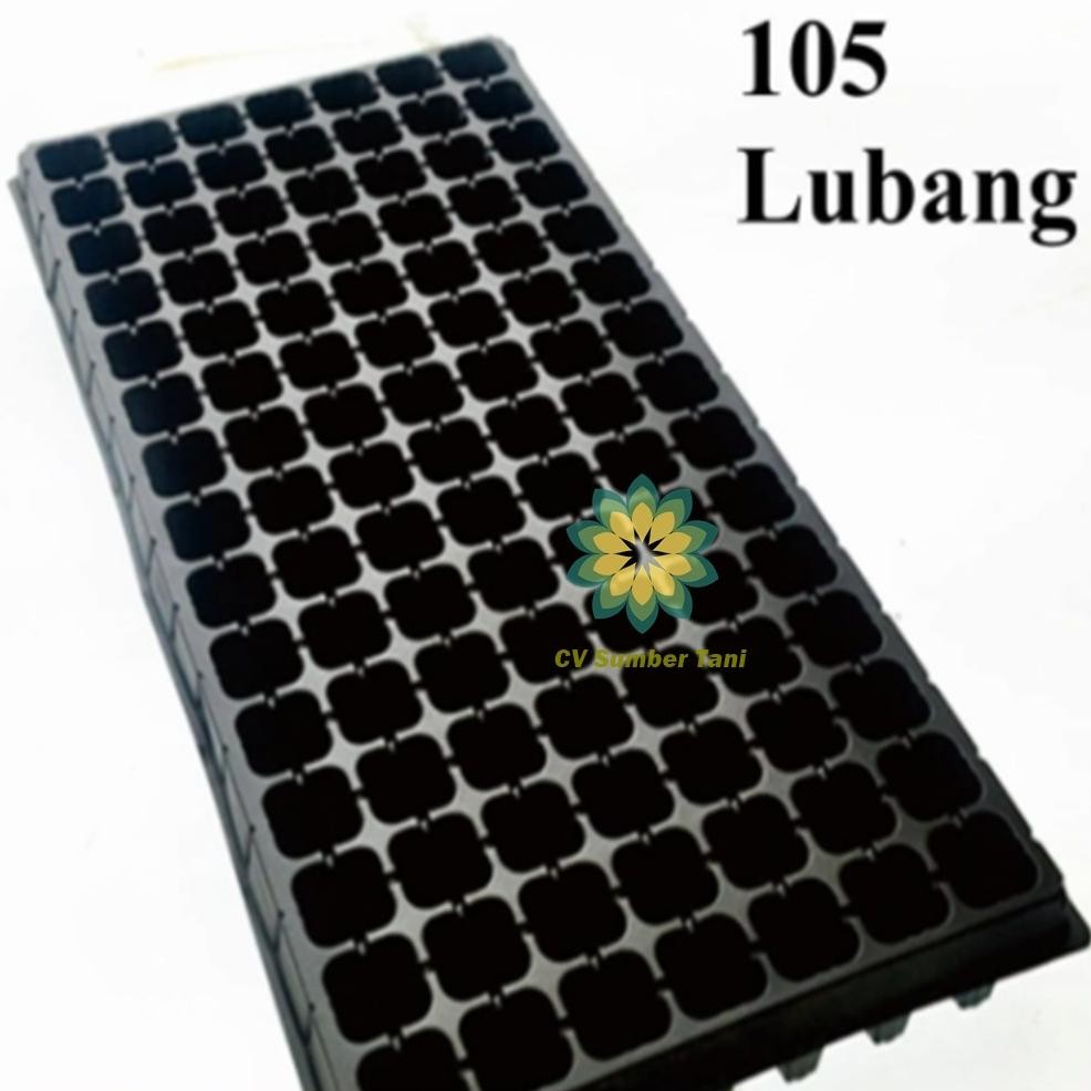 Premium Super Tray Semai 105 Lubang Kebutuhan Berkebun Taman Dirumah Hj-54