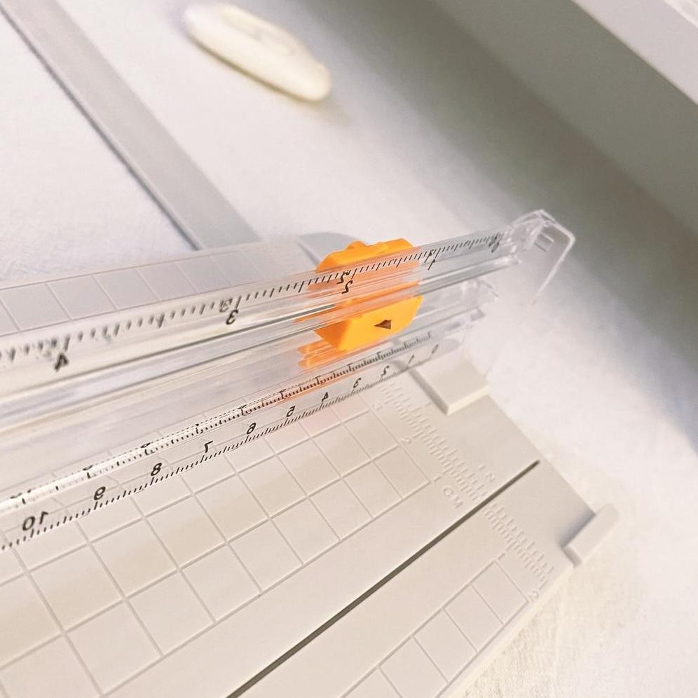 

An85 [MILOLI] Paper Cutter Korean Style Paper Trimmer Desktop Cutter Knife - F0203 Viral