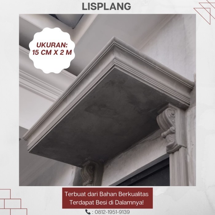 LISPLANG BETON 15CM X 2M / LISPLANG, LIS PROFIL, LISPLANG BETON, LISPLANG MINIMALIS, LISPLANG