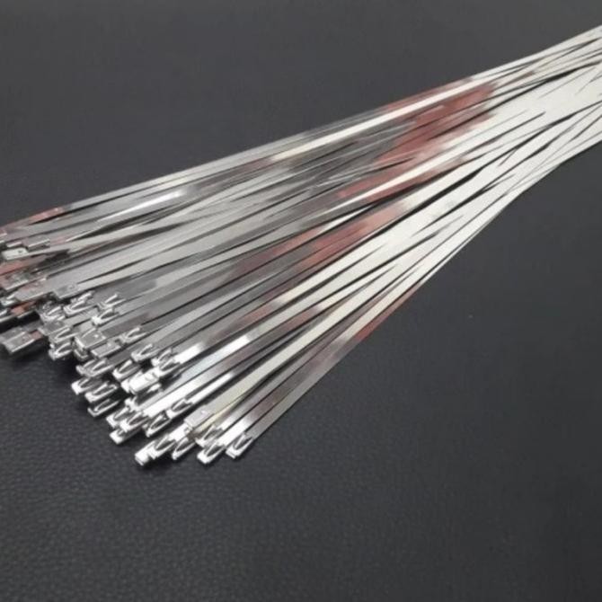 

BEBAS ONGKIR - Kable Ties Stainless Steel 4.6 x 400 mm