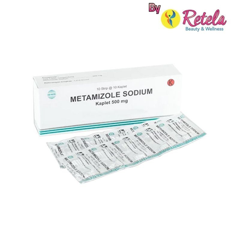 Metamizole 500 Mg 1Strip 10 Tablet