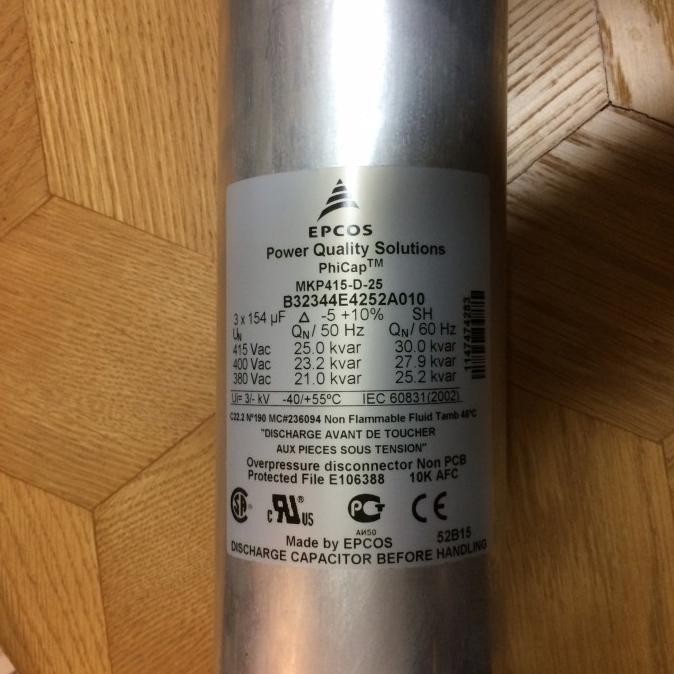 Epcos Mkp415-D-25 Capacitor