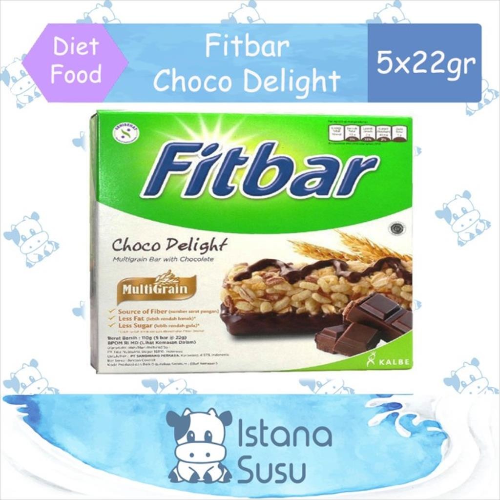 

Fitbar Cemilan Instant Untuk Diet 1 Box Isi 5 / 12 Pcs 20gr