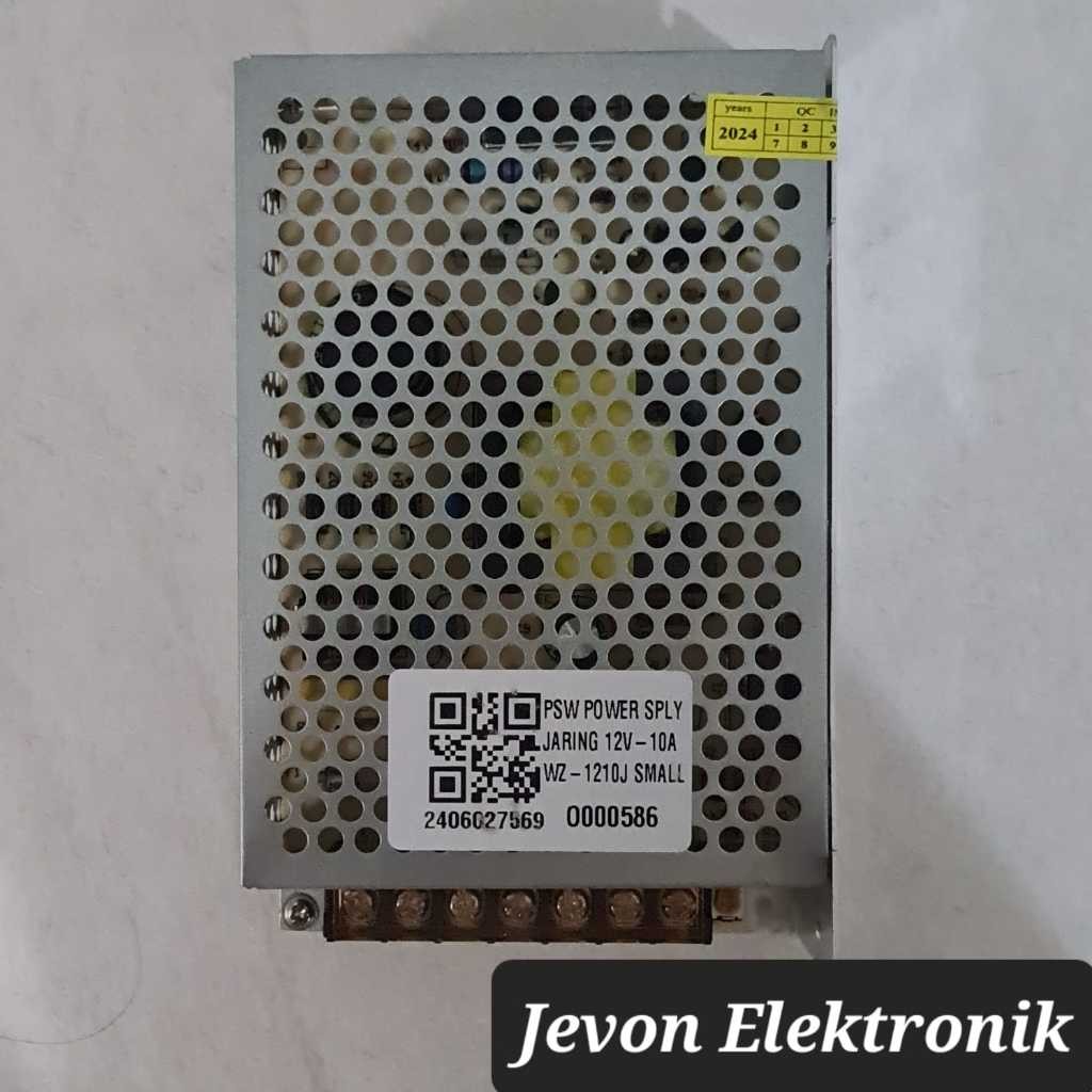 murah Power Supply PSU 12V 10A Murni 12 V Volt 10 A Ampere Trafo Travo