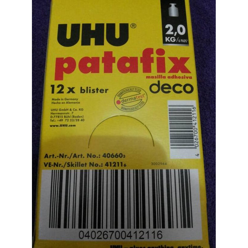 

Sale Uhu Patafix Deco High Quality