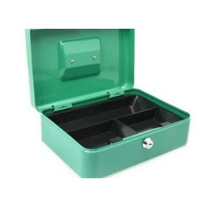 Cash Box - Deposit Box - Safety Box 10 Inch - 25 Cm Krisbow