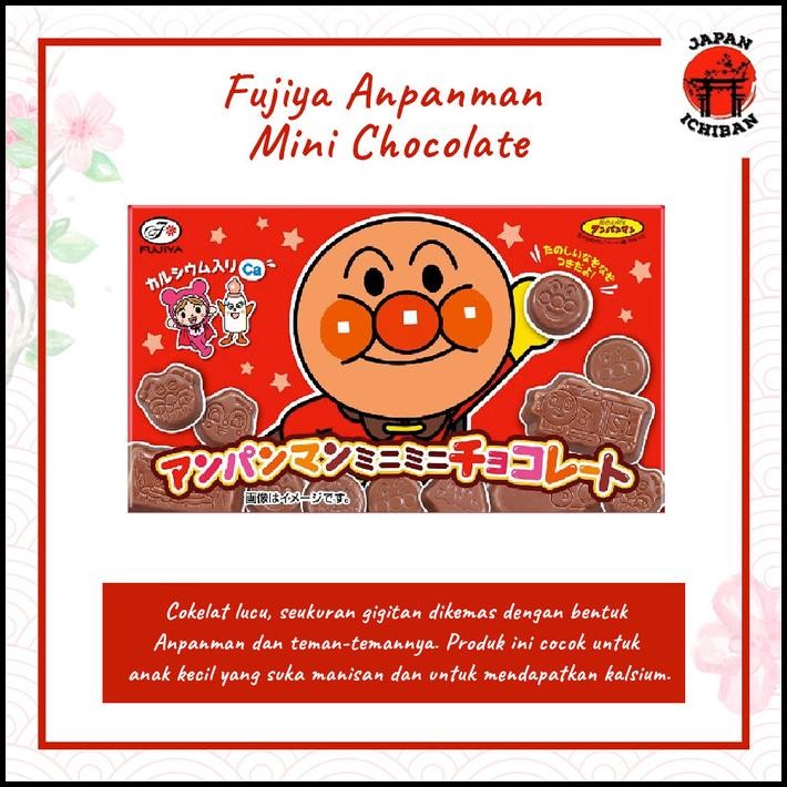 

Fujiya Anpanman Mini Chocolate (Isi 15) Original Japan