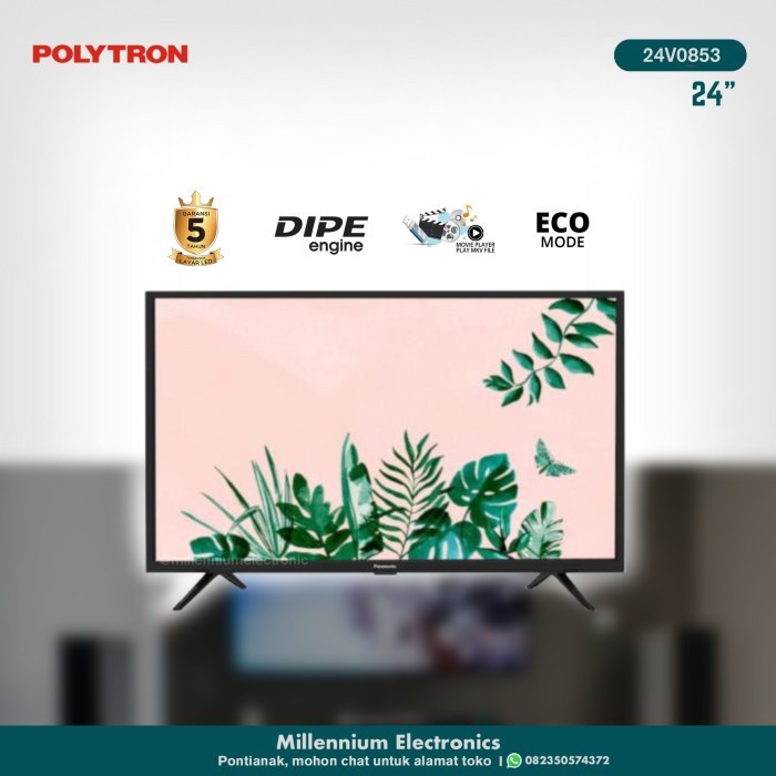 LED POLYTRON 24 INCH 24V0853 LED TV POLYTRON 24" PLD-24V0853 24V
