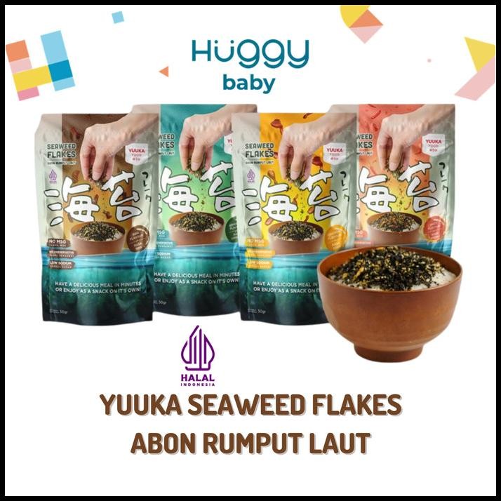 Yuuka Food Abon Rumput Laut | Seaweed Flakes Bumbu Mpasi